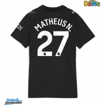 Manchester City Matheus Nunes #27 Bortedrakt Dame 2025-26 Kortermet